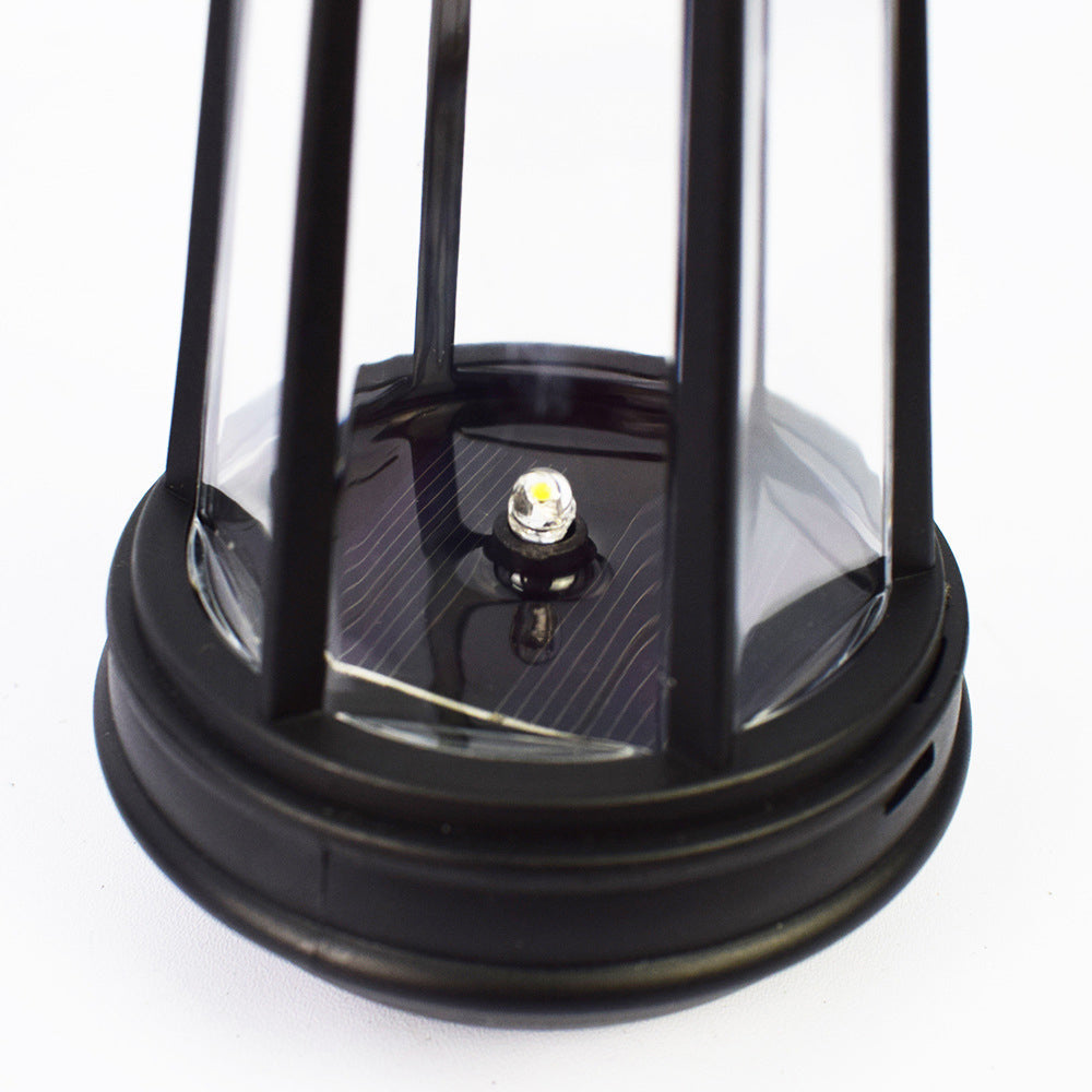 Iron Silhouette Cat Waterproof Intelligent LED Black Hanging Solar Lights | Kalsten