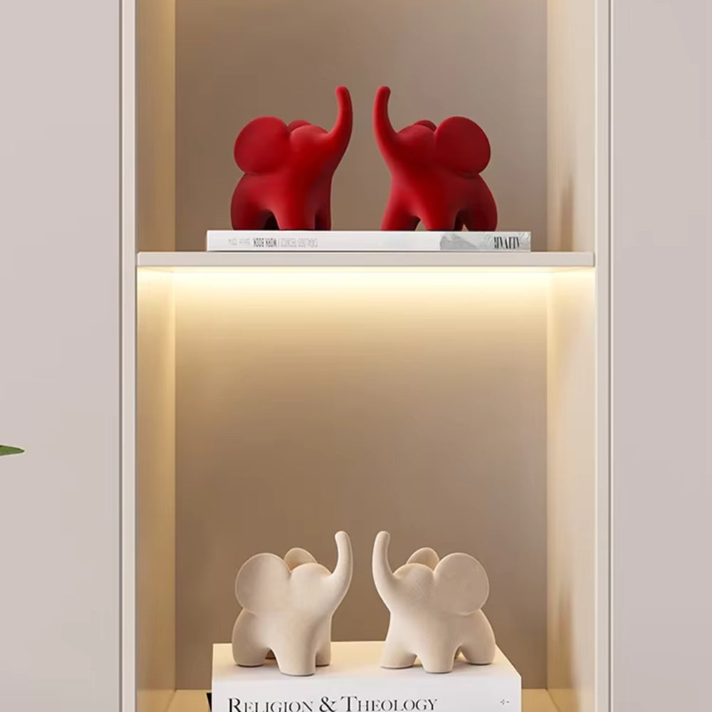 Kalsten | Eclectic Elephant Resin Figurines