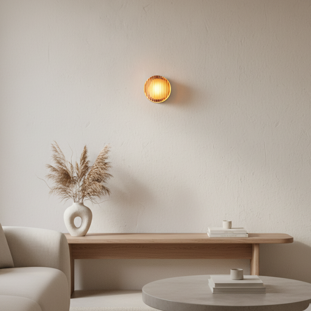 Rondel Textured LED Wall Sconce
