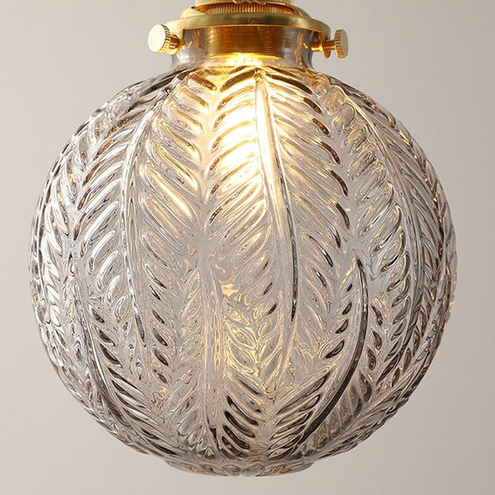 Glass Living Room Small Globe Pendant Light | Kalsten