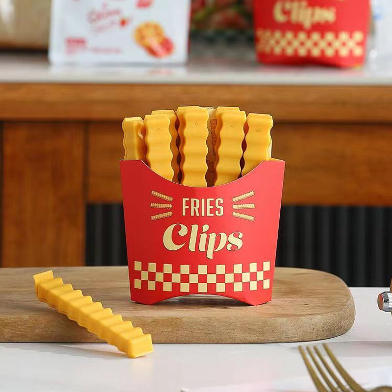 Funny magnetic French fries food closure clip | Kalsten