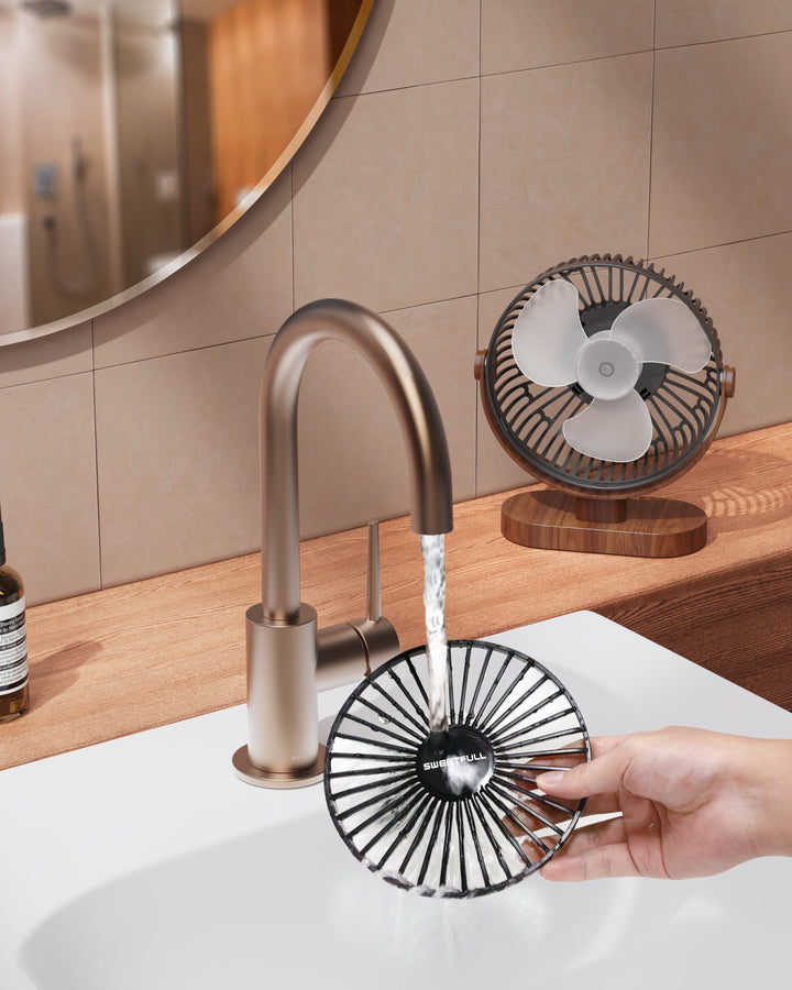 6.5 Inch USB Small Desk Fan for Home Office Car Outdoor Travel | Kalsten