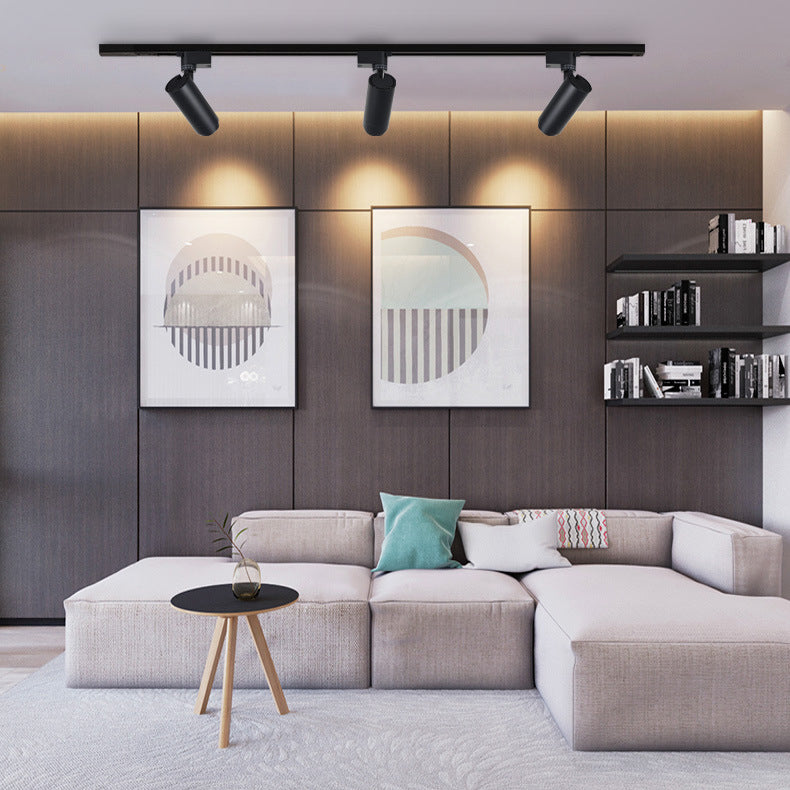 Flush Mount LED Ceiling Light Aluminum 19.7 in Minimalist Hallway Living Room Bedroom Dimmable Warm White Modern Lighting | Kalsten