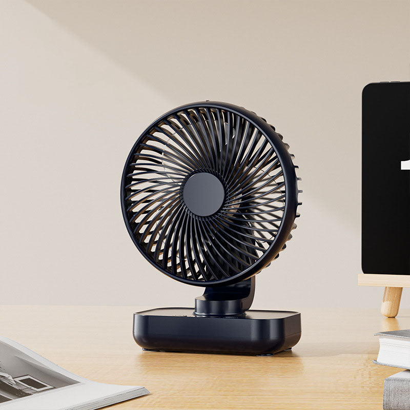 Portable Rechargeable USB Desk Fan with 4 Speeds | Kalsten