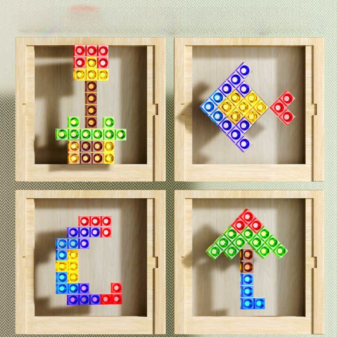 Skanto | TetrisWood Game – Sustainable Wooden Puzzle Game for Family Fun & Brain Training