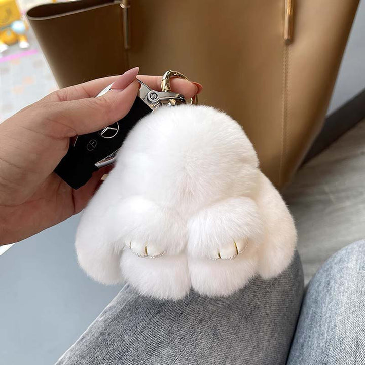 Kalsten | Handmade Soft Bunny PomPom Keychains (Boxed Edition)