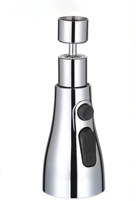 HydroFlex360 – Multifunctional 360°/720° Rotatable Kitchen Faucet Attachment with 3 Spray Types | Kalsten