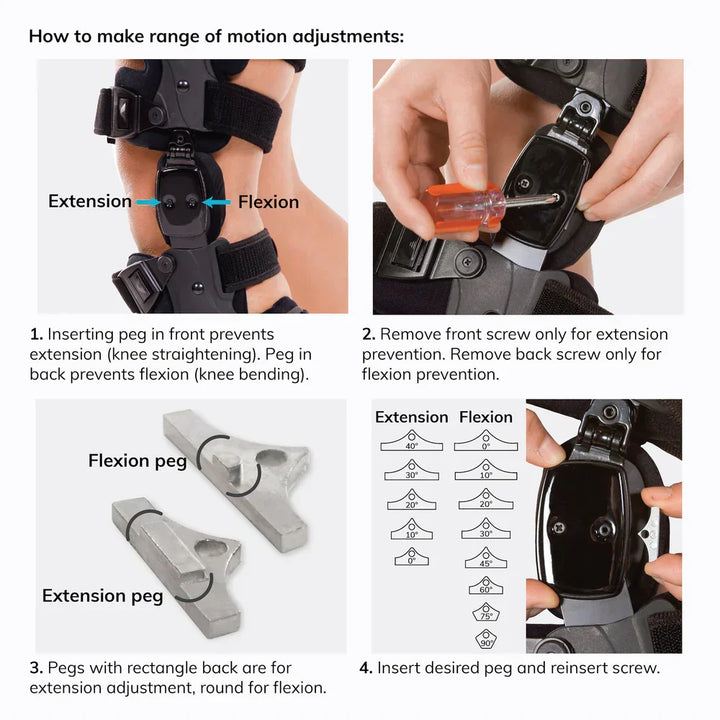 Kalsten | Osteoarthritis Relief Knee Brace | Medial and lateral OA support for bone-on-bone arthritis pain