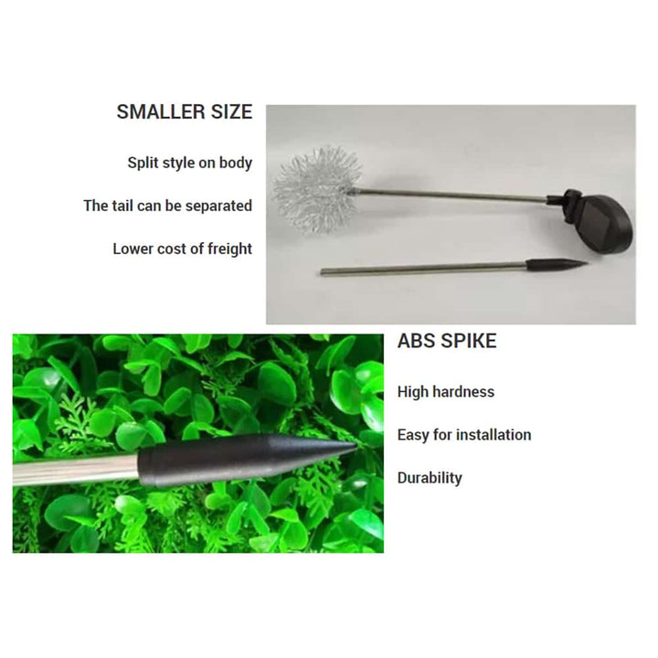 Solar LED Garden Light (2 pieces) Dandelion Design with Spike | Kalsten