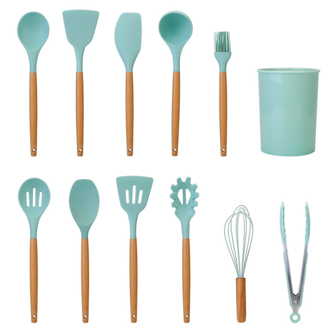 Kalsten | 11-Piece: Silicone Cookware Set