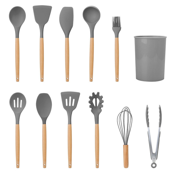 Kalsten | 11-Piece: Silicone Cookware Set