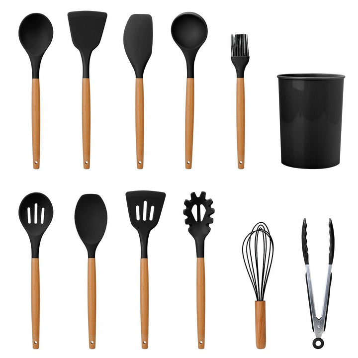 Kalsten | 11-Piece: Silicone Cookware Set