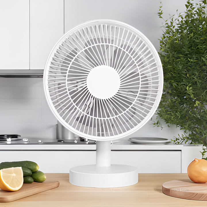 USB Desktop Oscillating Fan with Adjustable Head and Powerful Airflow | Kalsten