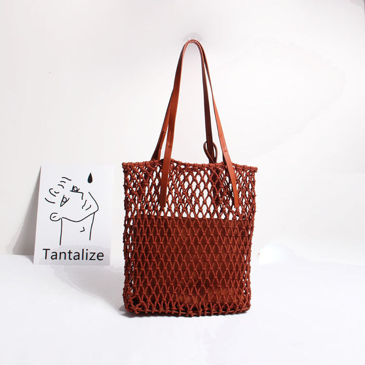 Handcrafted Macramé Tote Bag Kalsten