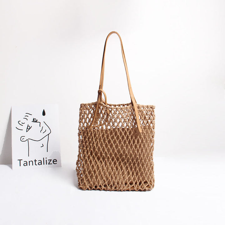 Handcrafted Macramé Tote Bag Kalsten
