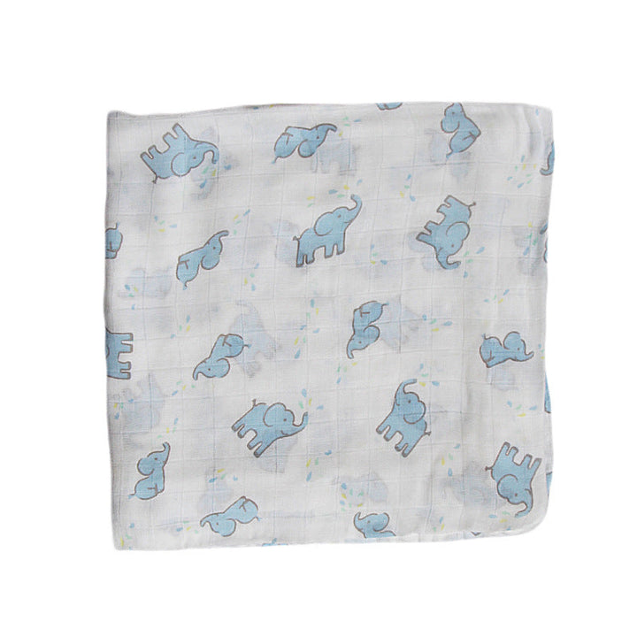 Organic Cotton Dinosaur Print Muslin Swaddle kalsten