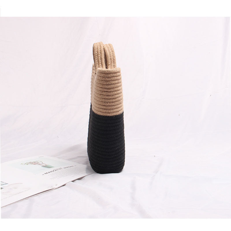 High Quality Woven Basket Bag with Sturdy Short Handles Kalsten