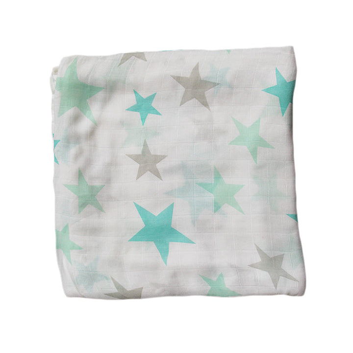 Organic Cotton Dinosaur Print Muslin Swaddle kalsten
