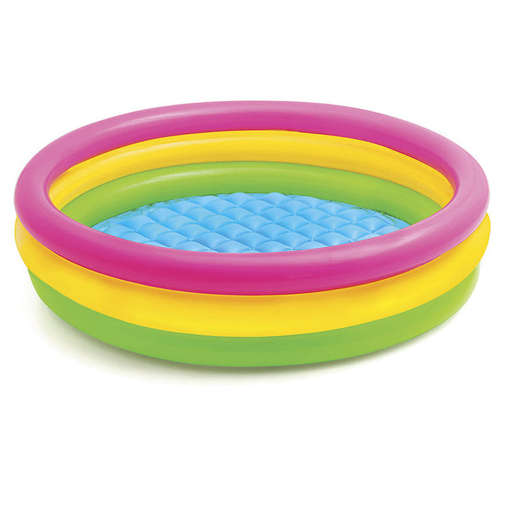 Women Inflatable Children's Pool with Cheerful Animal Motif Kalsten