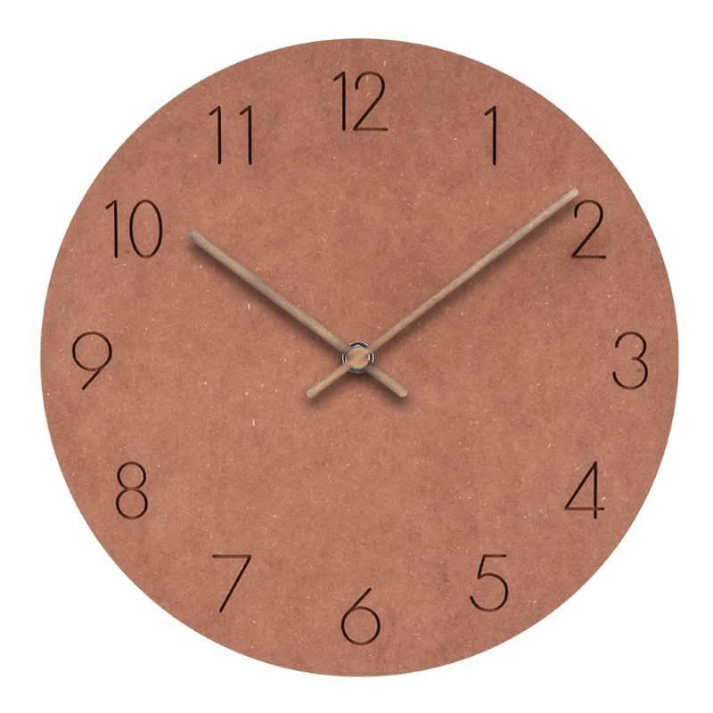Silent Nordic Wall Clock for Modern Homes