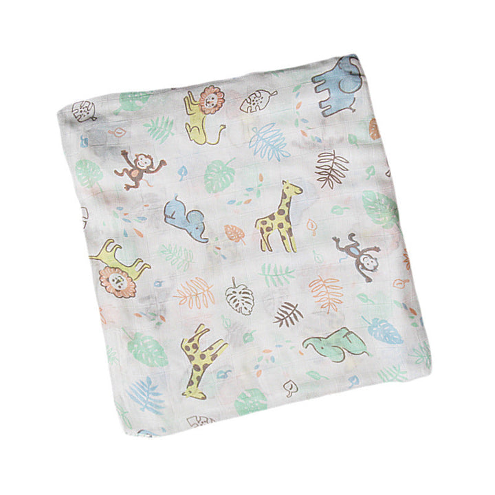 Organic Cotton Dinosaur Print Muslin Swaddle kalsten