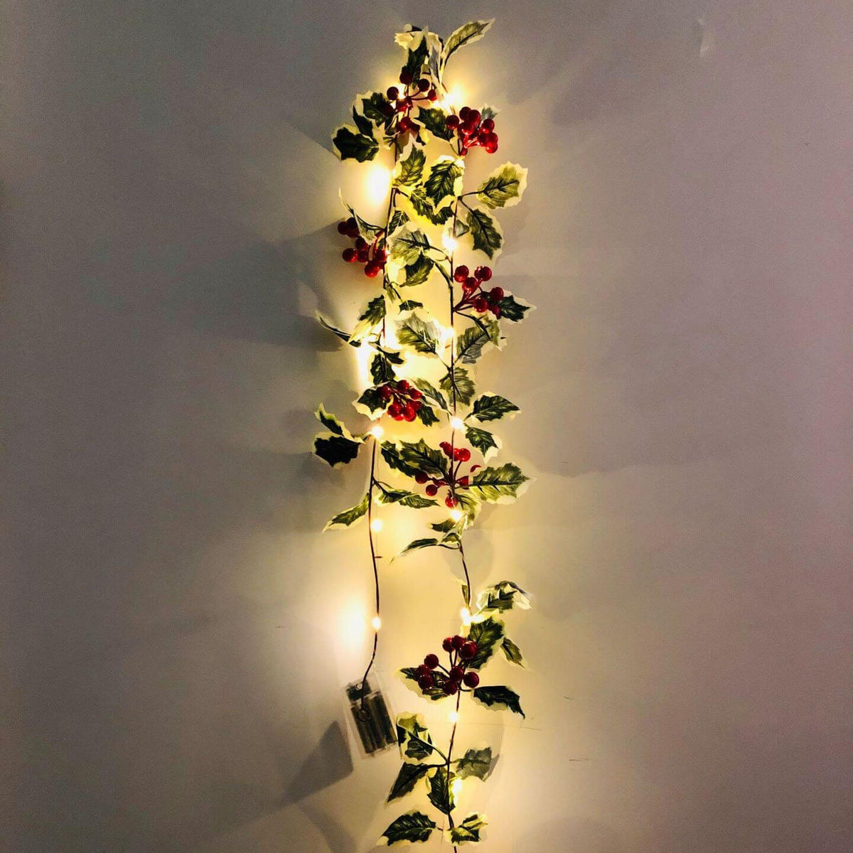 Skanto | Christmas Red Fruit Rattan Festival Window Patio Party Thanksgiving Decoration Light Chain