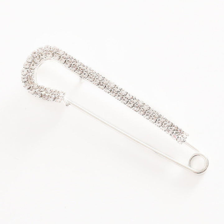 Premium Crystal Embellished Safety Pin Kalsten