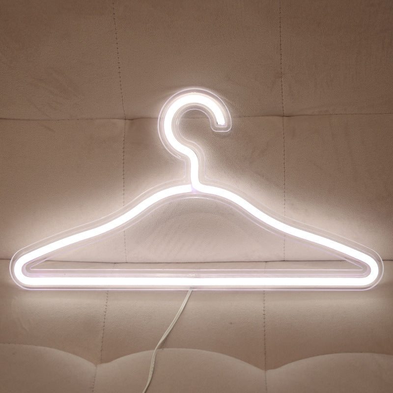 Kalsten | LightHanger LED Clothes Hanger – Rechargeable Illuminated Hanger with Luxury Neon Light
