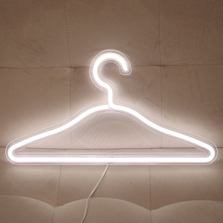 Kalsten | LightHanger LED Clothes Hanger – Rechargeable Illuminated Hanger with Luxury Neon Light