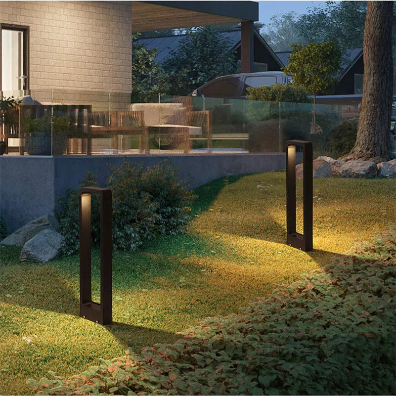 Modern Black Outdoor Path Light Kalsten