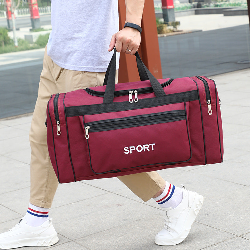 Sporty travel bag with sturdy design and multiple compartments Kalsten