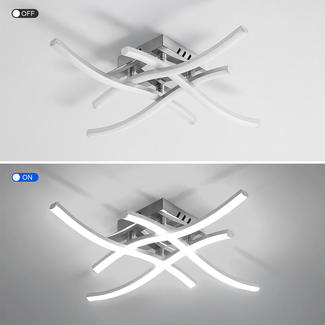 Modern Aluminum LED Ceiling Light Kalsten