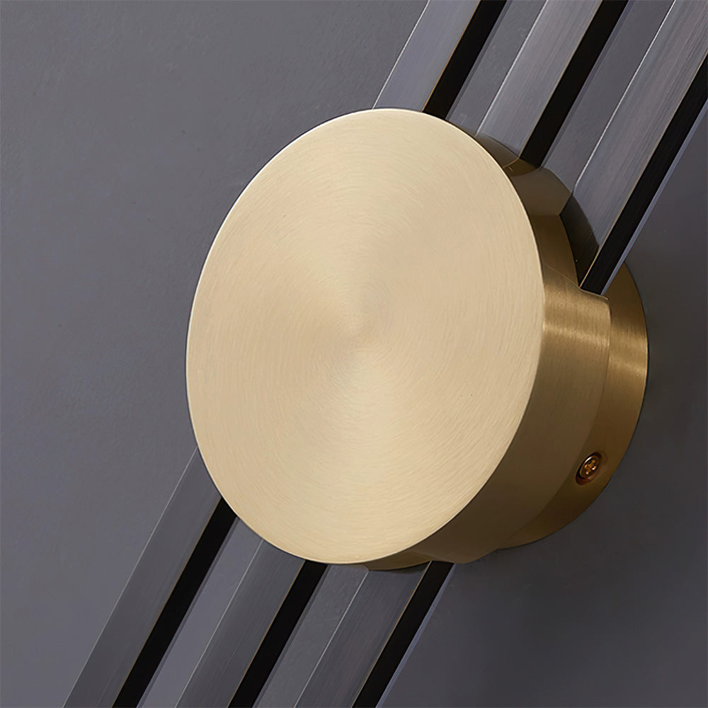 Vertical LED Iron Wall Lamp Kalsten