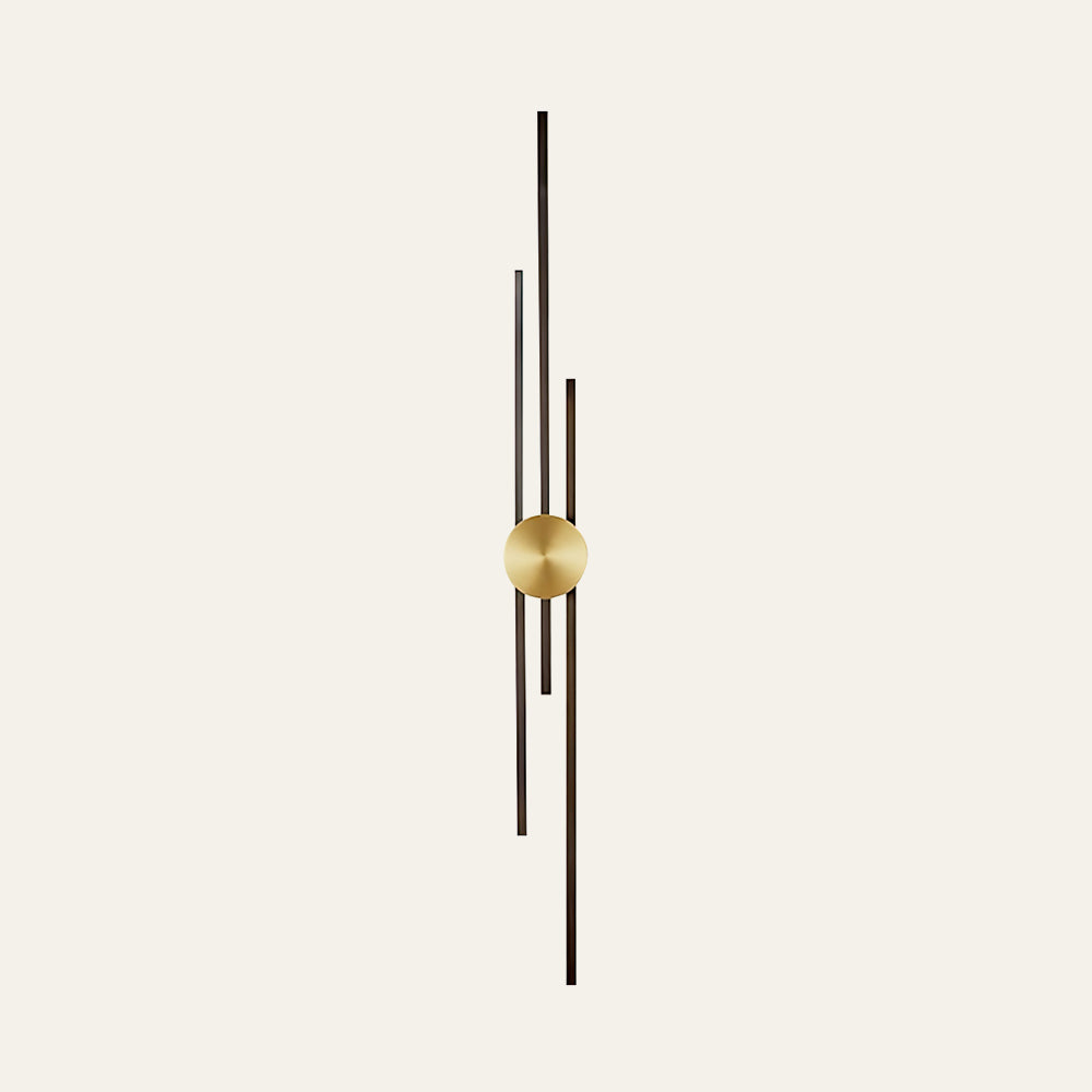 Vertical LED Iron Wall Lamp Kalsten