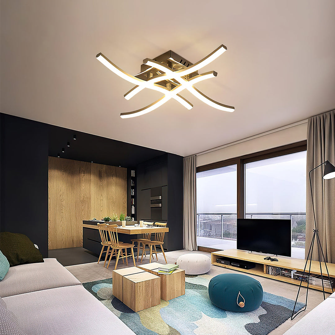 Modern Aluminum LED Ceiling Light Kalsten