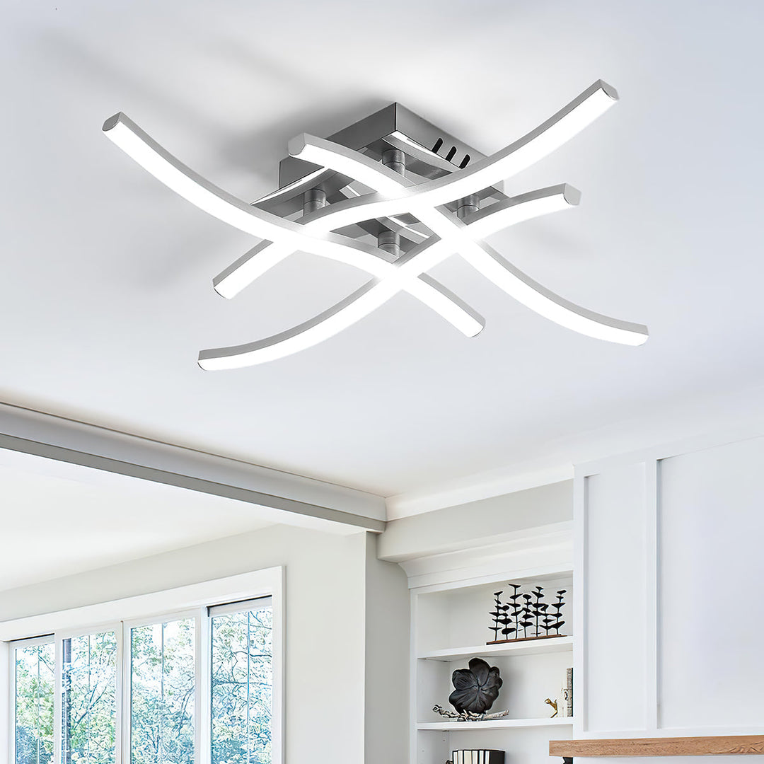 Modern Aluminum LED Ceiling Light Kalsten