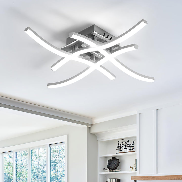 Modern Aluminum LED Ceiling Light Kalsten