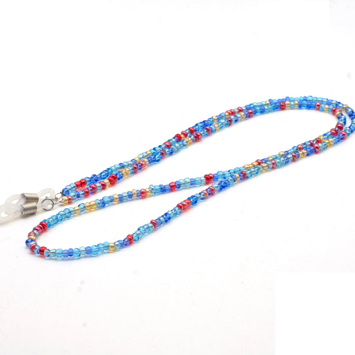 Multicolored Beaded Eyewear Retainer Chain Kalsten