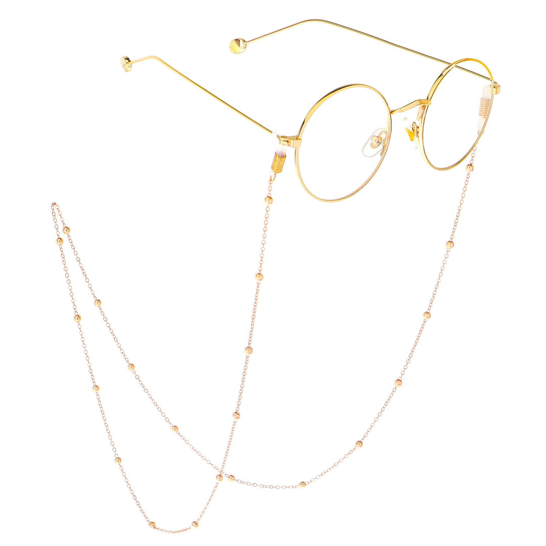Elegant Eyewear Chain with Decorative Beads Kalsten