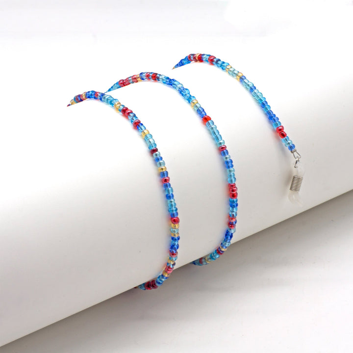 Multicolored Beaded Eyewear Retainer Chain Kalsten