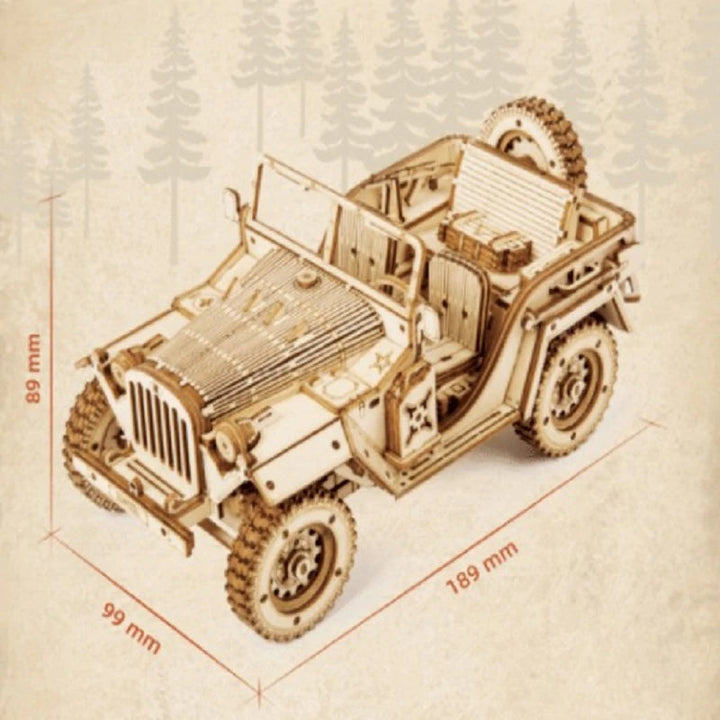 Super Wooden Mechanical Model Puzzle Set | Kalsten