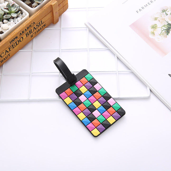 Unisex Geometric Pattern Travel Luggage Tag Kalsten