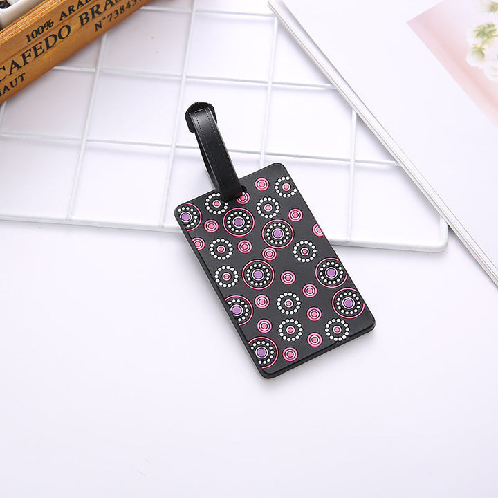 Unisex Geometric Pattern Travel Luggage Tag Kalsten