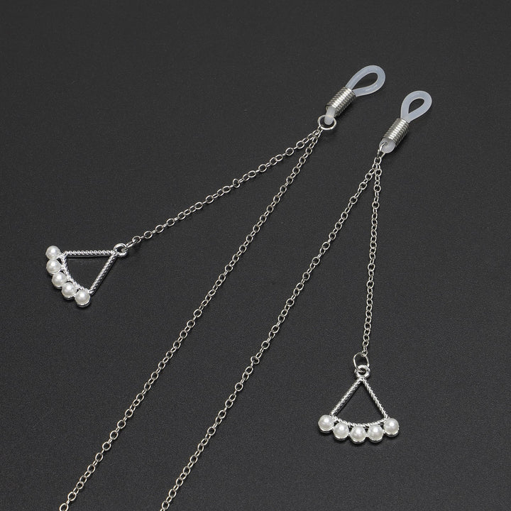 Elegant Triangle-Shaped Eyewear Chain Kalsten