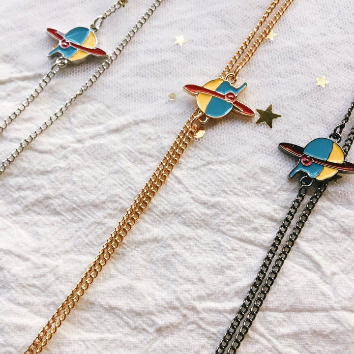 Filigree Necklace with Colorful Pendant Kalsten