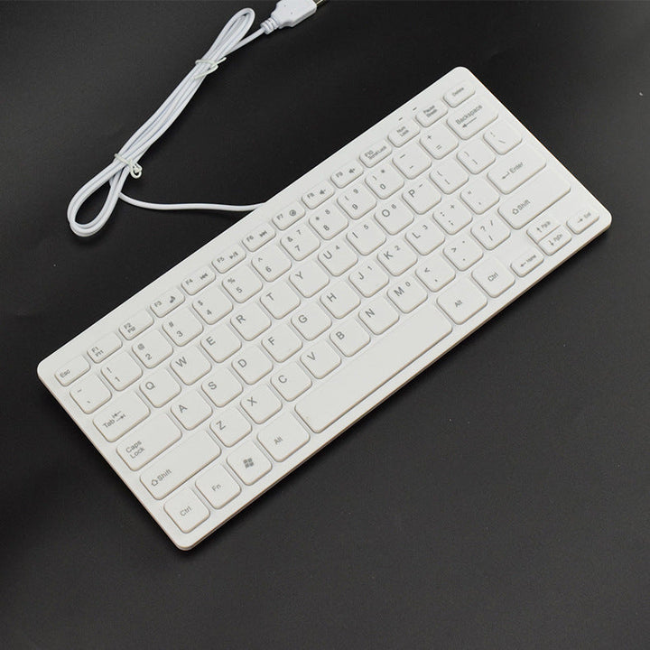 Flat USB keyboard with quiet keystrokes Kalsten