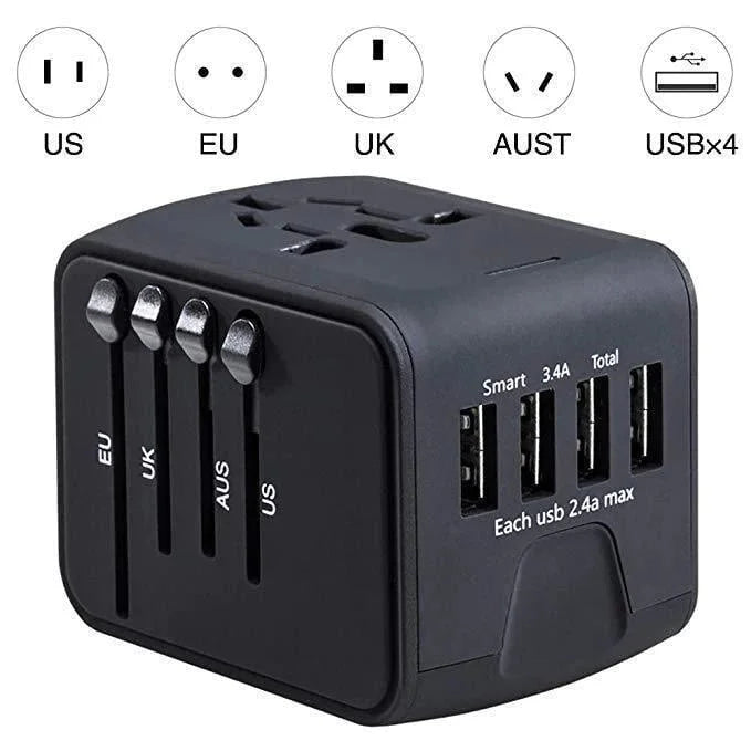 Kalsten | Universal 100V-220V Smart Travel Adapter Voltage Converter