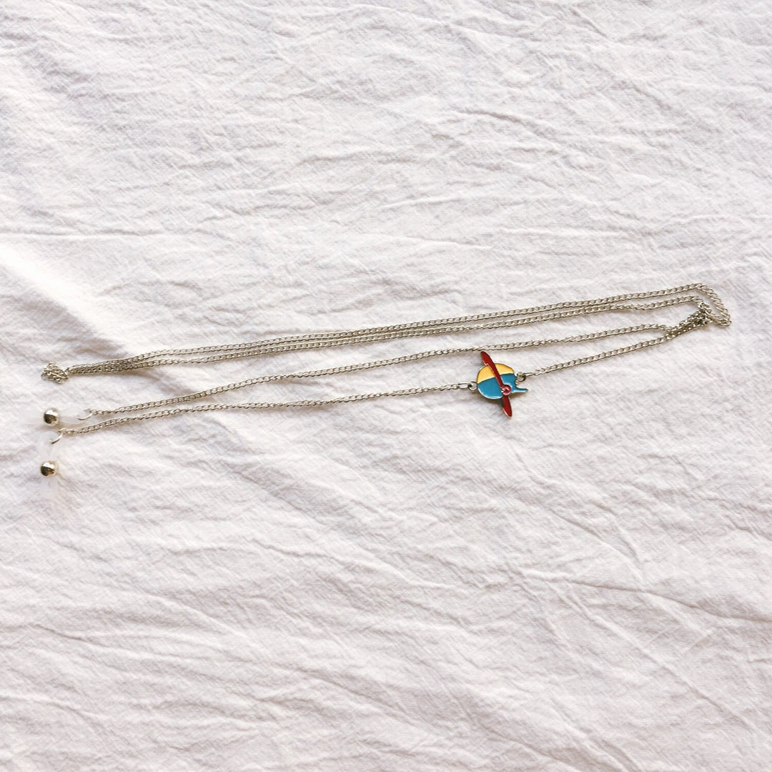 Filigree Necklace with Colorful Pendant Kalsten