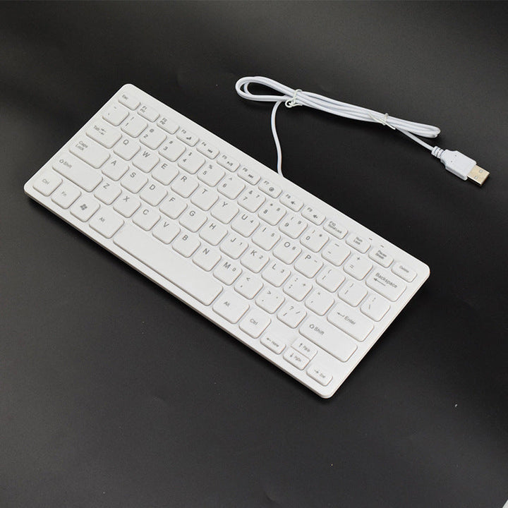 Flat USB keyboard with quiet keystrokes Kalsten