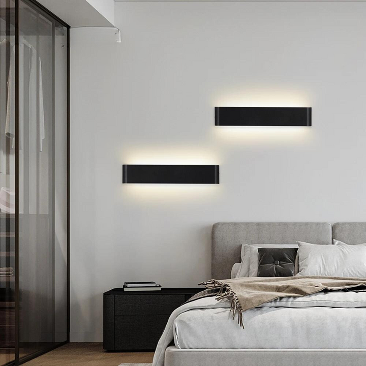 Nordic LED Wall Light - Modern Brushed Aluminum Indoor Wall Light | Kalsten